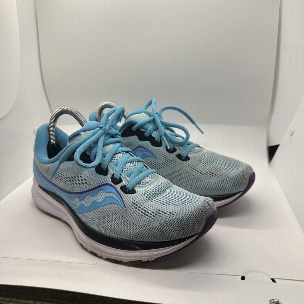 Saucony Ride 14 Womens Size 9 Powder Concord Blue Athletic Shoes S10650-20